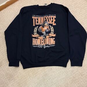Gildan Navy Homecoming Crewneck Sweater
